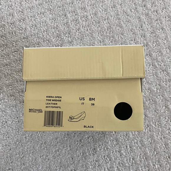 Michael Kors Black Wedges - Size 8M - Picture 2 of 6